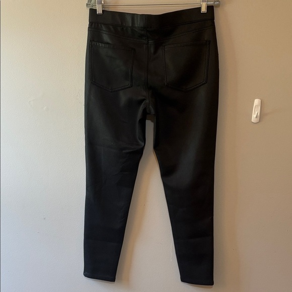No Boundaries Black Faux Leather Look Leggings Size L - Picture 5 of 6